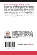 Gestión de riesgos y toma de decisiones Gestión de riesgos y toma de decisiones