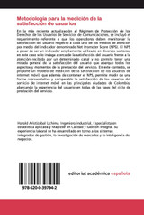 Metodología para la medición de la satisfacción de usuarios