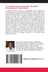 La cuestión del conocimiento La cuestión del conocimiento
