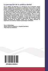 La percepción de la estética dental La percepción de la estética dental
