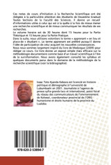 Initiation à la recherche scientifique