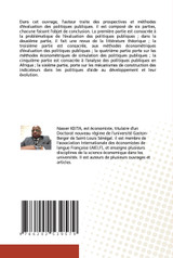 Prospectives et Méthodes d'Évaluation des Politiques Publiques Prospectives et Méthodes d'Évaluation des Politiques Publiques