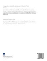 A Comparative Analysis of Tax Administration in Asia and the Pacific