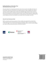 Building Resilience of the Urban Poor Building Resilience of the Urban Poor