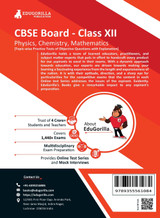 EduGorilla CBSE Board Class XII (Science-PCM) Exam 2023 - 38 Solved MCQ Practice Tests For Physics, Chemistry and Mathematics with Free Access to Online Tests