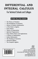 Differential and Integral Calculus For Technical Schools and Colleges