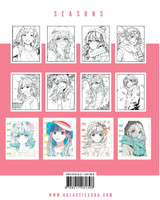 SEASONS (Anime Coloring Book)