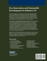 Eco-Innovation and Sustainable Development in Industry 5.0 Eco-Innovation and Sustainable Development in Industry 5.0