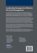 Leadership Strategies for Effective Diversity Management Leadership Strategies for Effective Diversity Management