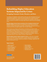Rebuilding Higher Education Systems Impacted by Crises