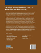 Strategic Management and Policy in the Global Aviation Industry Strategic Management and Policy in the Global Aviation Industry