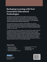 Reshaping Learning with Next Generation Educational Technologies Reshaping Learning with Next Generation Educational Technologies