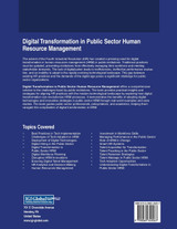 Digital Transformation in Public Sector Human Resource Management Digital Transformation in Public Sector Human Resource Management