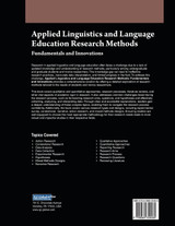 Applied Linguistics and Language Education Research Methods