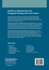 Healthcare Administration and Managerial Training in the 21st Century