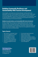 Building Community Resiliency and Sustainability With Tourism Development Building Community Resiliency and Sustainability With Tourism Development