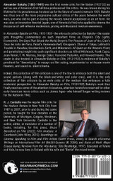 Alexander Bakshy on Film, 1913-1935 (hardback)