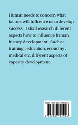 Factors Influence Human Continue Development