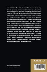 Introduction to Estuarine Hydrodynamics