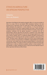 Ethics in Agriculture - An African Perspective