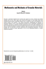 Mathematics and Mechanics of Granular Materials
