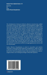 Surface Plasmon Nanophotonics