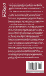 Europeanization, Varieties of Capitalism and Economic Performance in Central and Eastern Europe Europeanization, Varieties of Capitalism and Economic Performance in Central and Eastern Europe