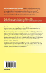 Performance Models and Risk Management in Communications Systems