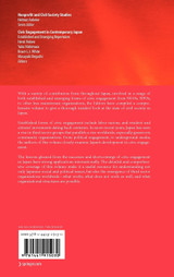 Civic Engagement in Contemporary Japan Civic Engagement in Contemporary Japan