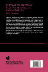 Symplectic Methods for the Symplectic Eigenproblem