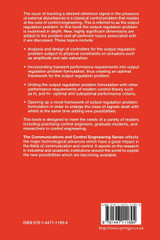 Control of Linear Systems with Regulation and Input Constraints