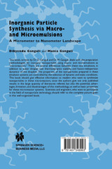 Inorganic Particle Synthesis via Macro and Microemulsions