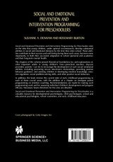 Social and Emotional Prevention and Intervention Programming for Preschoolers