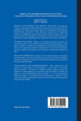 Models & Methods for Project Selection