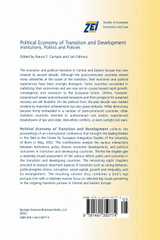 Political Economy of Transition and Development Political Economy of Transition and Development