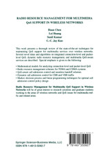 Radio Resource Management for Multimedia QoS Support in Wireless Networks