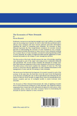 The Economics of Water Demands