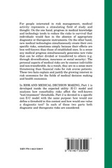 Risk and Medical Decision Making Risk and Medical Decision Making