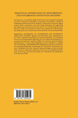 Sequential Optimization of Asynchronous and Synchronous Finite-State Machines