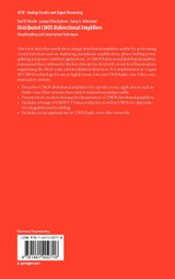 Distributed CMOS Bidirectional Amplifiers