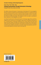 Seeking Transformation Through Information Technology Seeking Transformation Through Information Technology