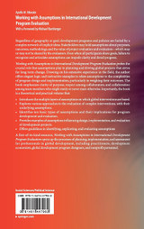 Working with Assumptions in International Development Program Evaluation