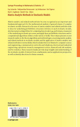 Matrix-Analytic Methods in Stochastic Models