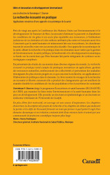 La Recherche Écosanté en pratique