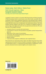 Asymptotic Geometric Analysis