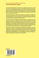 Fractal-Based Methods in Analysis