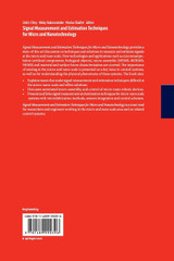 Signal Measurement and Estimation Techniques for Micro and Nanotechnology