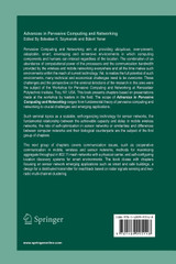 Advances in Pervasive Computing and Networking