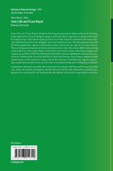 Stem Cells and Tissue Repair Stem Cells and Tissue Repair