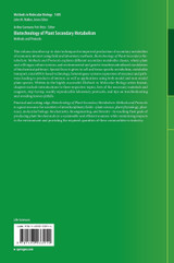 Biotechnology of Plant Secondary Metabolism